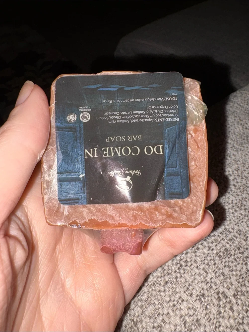 “Do come in” Soap Bar